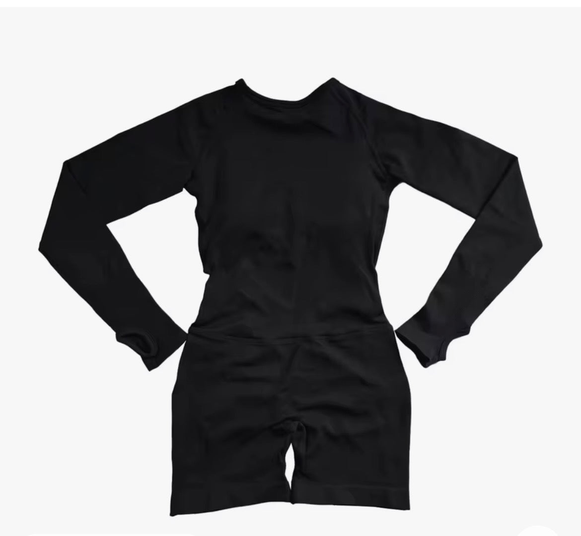 Short Jumpsuit Backless Set Gym Sportswear