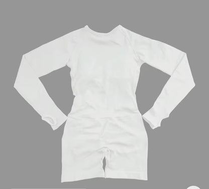Short Jumpsuit Backless Set Gym Sportswear