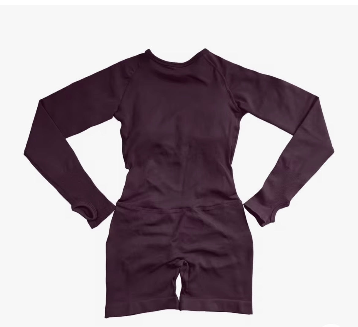 Short Jumpsuit Backless Set Gym Sportswear